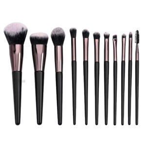 Black Makeup Brush Set